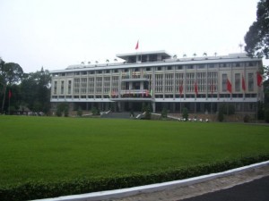 Der Independence oder Reunification Palace in Ho Chi Minh City in Vietnam