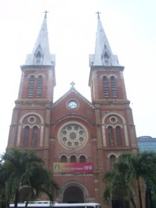 Notre Dame in Ho Chi Minh City in Vietnam