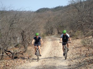 In Südafrika mit Mountainbikes unterwegs