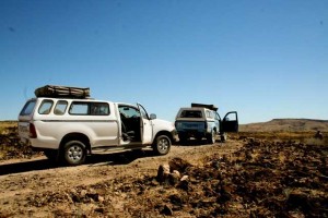 Allradfahrzeug, Namibiareise
