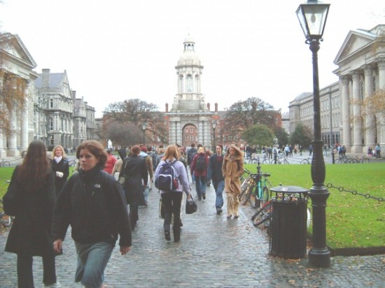 Trinity College in Dublin