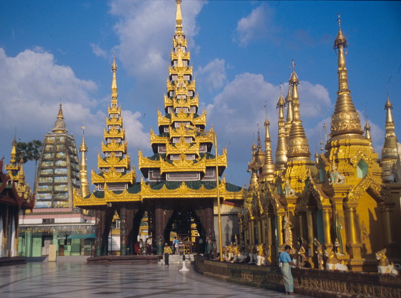 Myanmar Reise Shwedagon Pagode