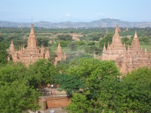 Bagan - Tempelebene