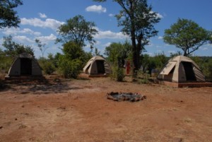 Das Zeltcamp bei der IAPF