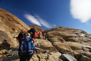 Wanderung am Fitz Roy Massiv