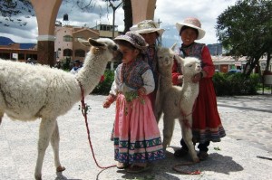 Stadtszene in Cusco