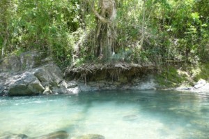 Sierra Maestra, Kuba, Rio Yara, Swimming Pool