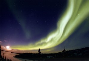 Aurora Borealis in den Northwest Territories, Canada