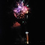 Dieses Feuerwerk beendete das SUKUMO Fest im Sunny Side Park
