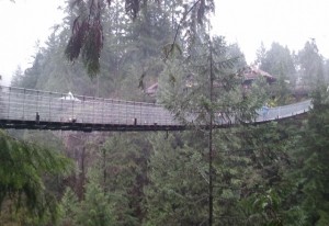 Capilano Suspension Bridge in Nord Vancouver