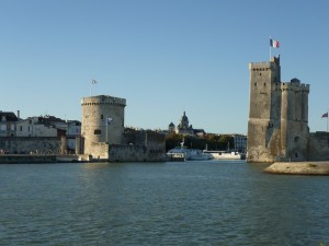 Die bekannten Türme in La Rochelle