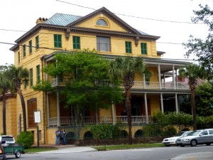 Das Aiken-Rhett House in Charleston/South Carolina