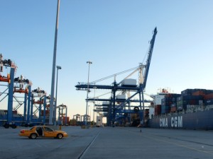Der Hafen von Charleston