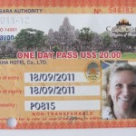 eintrittskarte angkor wat
