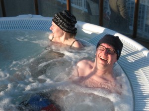 Whirlpool auf der MS Midnatsol