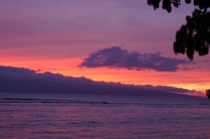 Hawaii Sonnenuntergang