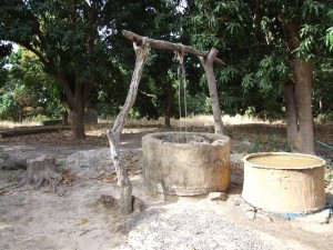 Brunnen im Dorf