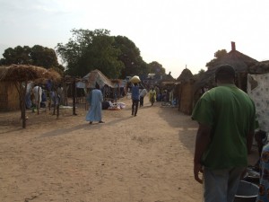 Wochenmarkt Senegal