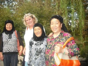 eine Reisegruppe aus Xinjiang?