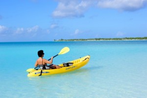 Kajak und Wassersportarten auf den Bahamas