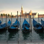 Abenddämmerung in Venedig