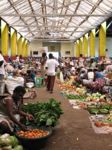 Markt in Cidade de Sao Tome
