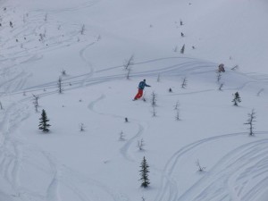 Skireise durch Kanada, Snowboard 
