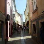 Einkaufsstraße in Krk