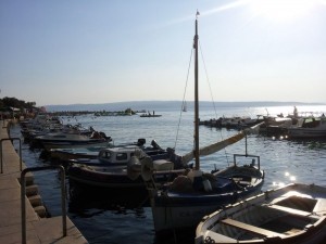 Promenade in Selce Kroatien
