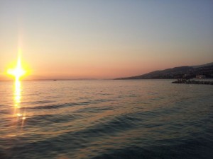 Sonnenuntergang Kvarner Bucht Kroatien