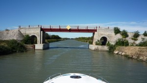 Kanal Brücke Port-Cassafiéres