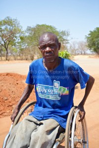 Walter Ndlovu, Nationaltrainer der Rollstuhl-Basketballfrauen in Zimbabwe