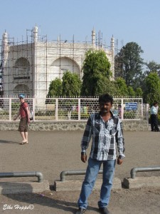 Shaikh, mein Fahrer in Aurangabad