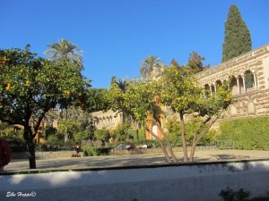 die Gärten der Alcazába