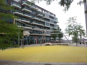 Hafencity Hamburg Basketballplatz
