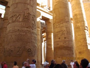 ägyptische Baukunst in Karnak
