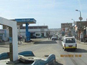 Straße durch El Qusir
