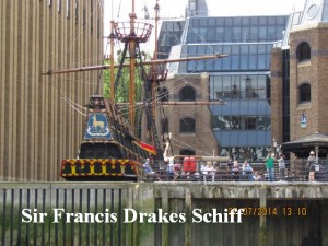 Sir Francis Drakes Schiff