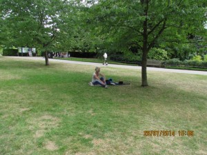ausruhen im Regents Park