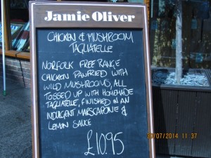 Jamie Oliver in Guildford