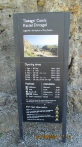 Tintagel Castle Info