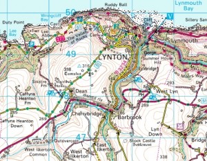 Karte Lynton