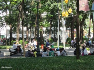 auf den Strassen von Ho Chi Minh City