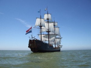 Das Profil des Segelschiffs Soeverein