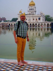 der sikh Tempel Gurdwara Bangla Sahib