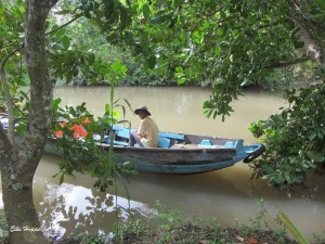 unser Boot mit "Kapitän"