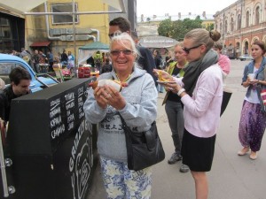 russischer Hot Dog