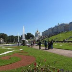 Peterhof, die Sommerresidenz des russischen Zaren Peter I