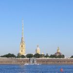 Die Peter-Paul-Festung in St. Petersburg