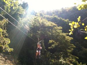 Die Victoria Falls Canopy Tour besteht aus 9 Ziplines